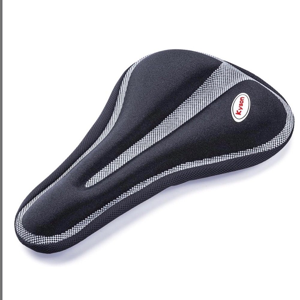Kyson 3D Gel Bike Seat Cushion Cover Pad 10.6in x 7.1in
